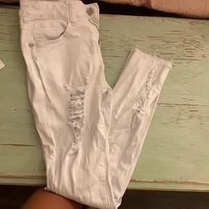 SHEIN x small white jean